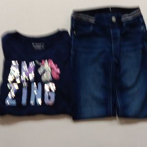 Girls size 7-8 outfit